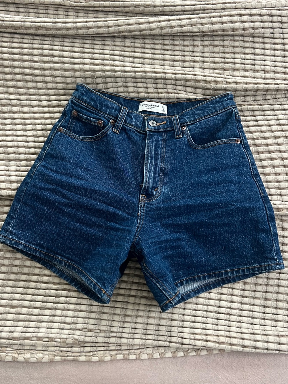 Abercrombie High Waisted Dad Shorts